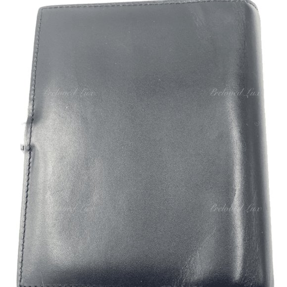 Authentic GUCCI Black 6-ring Agenda Planner - Picture 3 of 15